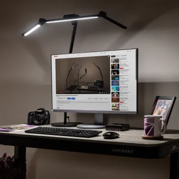 Lampa biurkowa kreślarska LED bezcieniowa Glow D4
