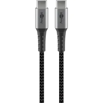 Kabel USB-C 2.0 480 Mb/s Goobay TEXTIL 1m
