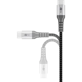 Kabel USB-C 2.0 480 Mb/s Goobay TEXTIL 1m