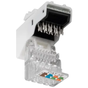 Złącze Keystone RJ45 CAT 5e UTP zaciskane