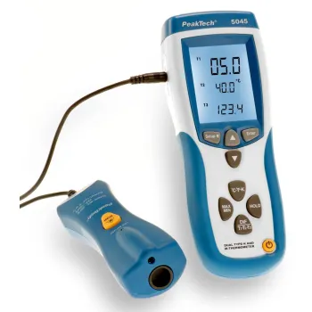 Profesjonalny Miernik Temperatury IR PeakTech 5045