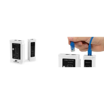 Tester kabli sieciowych RJ45/RJ12/RJ11 SP-LT01