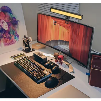Lampka USB do monitora 28cm ze statywem APL-FL06