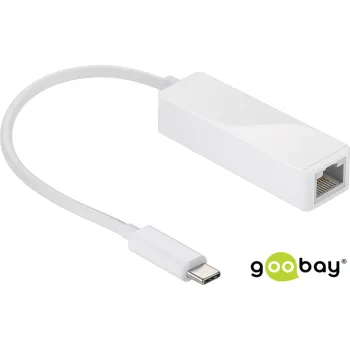 Adapter USB-C na gniazdo RJ45 Goobay