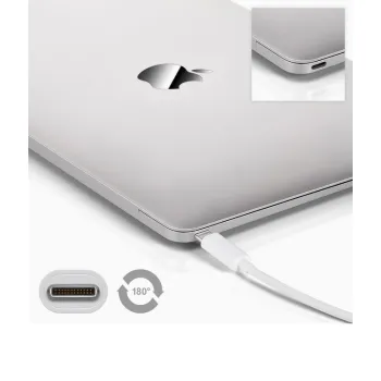 Kabel USB-C - USB-C 3.2 Gen1 Goobay biały 1m