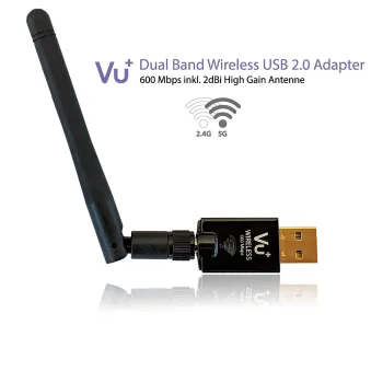 Adapter WiFi VU+ 600mbps 2.4 GHz. 5GHz
