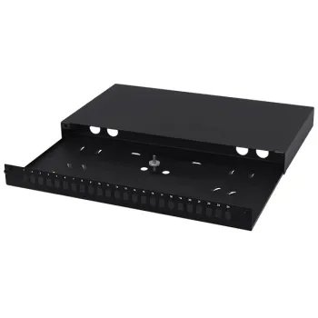 Przełącznica 19" 1U 24xSC Simplex Czarna stała