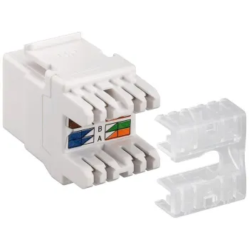 Złącze Keystone RJ45 CAT 6 UTP 250MHz