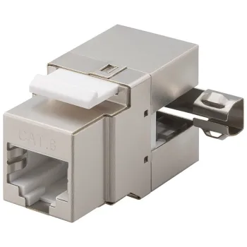 Złącze Keystone RJ45 CAT 6 STP 250MHz 90-st.