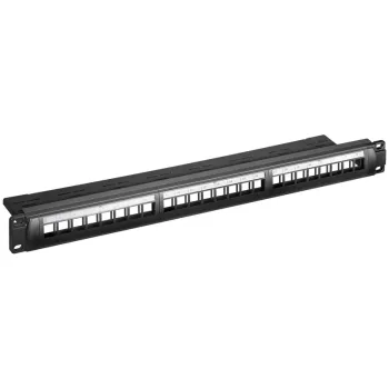 Panel Keystone 24-portowy + 24 CAT 6 UTP Goobay