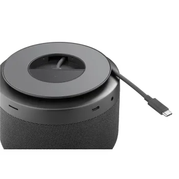 Multiport Goobay USB-C HDMI RJ45 USB SD AUX QI Spk