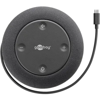 Multiport Goobay USB-C HDMI RJ45 USB SD AUX QI Spk