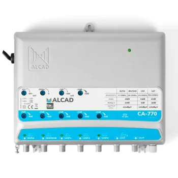 Wzmacniacz wielozakresowy TV ALCAD CA-770 6w1
