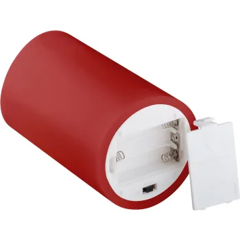 Świeczki LED czerwone Goobay 7.5x10cm ZESTAW 4x