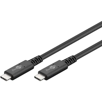 Kabel USB-C USB4 40Gbit/s 100W 20V 5A Goobay 0.8m
