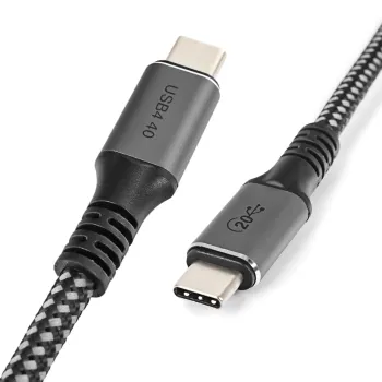 Kabel USB-C USB4 40Gbit/s 100W 20V 5A Goobay 0.8m