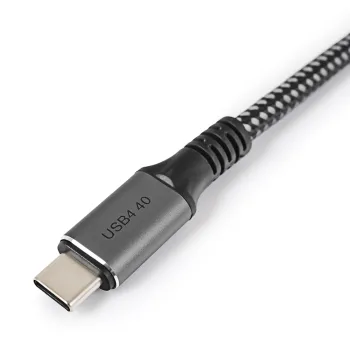 Kabel USB-C USB4 40Gbit/s 100W 20V 5A Goobay 0.8m