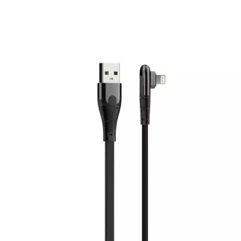 Kabel USB-A/Lightning LDNIO kątowy 90st 2m LS582L
