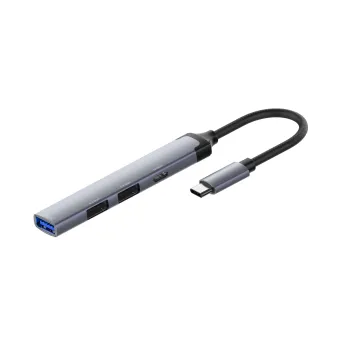Adapter HUB multiport USB-C 4w1 5Gbps DS-34C