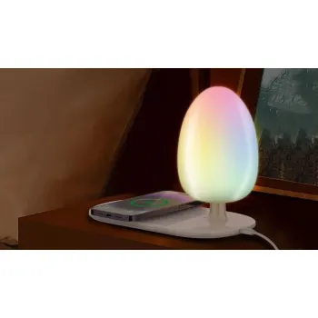 Lampa biurkowa ładowanie indukcyjnne USB-C SR301