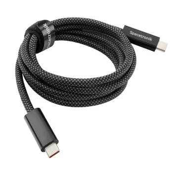 Kabel USB-C 4.0 40Gbit/s Gen3x2 Spacetronik 1.2m