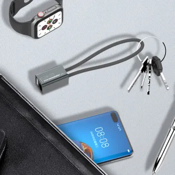 Kabel USB-A + Lightning z brelokiem LDNIO LC98