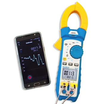 Cyfrowy Miernik Cęgowy z Bluetooth PeakTech 1670