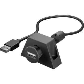 Przedłużacz USB 2.0 ze stałym montażem Goobay 0.6m