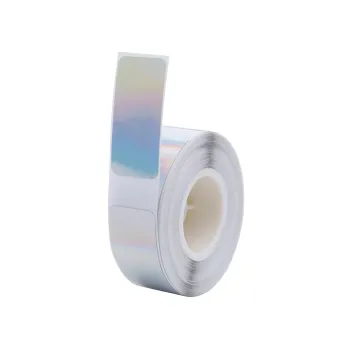 Etykiety seria B18 Niimbot 14x30 mm 210 szt. srebr