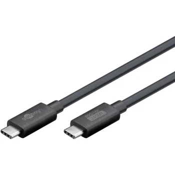 Kabel USB-C USB4 v2.0 80 Gb/s 240W 16K Goobay 1.2m