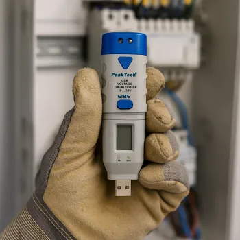 Miernik Napięcia prądu stałego USB PeakTech 5186