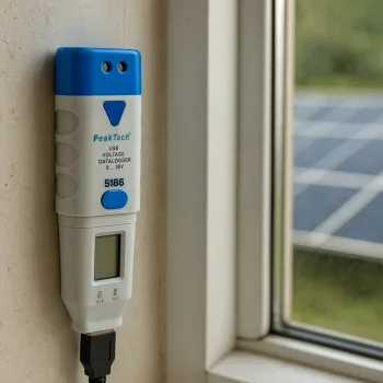 Miernik Napięcia prądu stałego USB PeakTech 5186