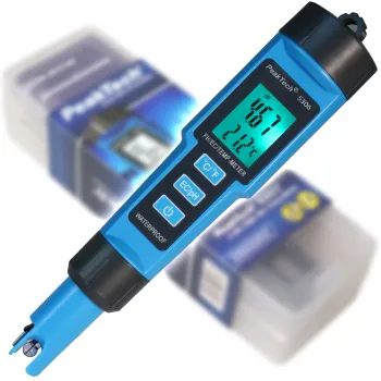 Miernik Odczynu pH temp i EC cieczy PeakTech 5306
