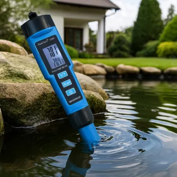 Miernik Odczynu pH temp i EC cieczy PeakTech 5306