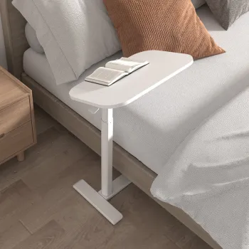 Stolik regulowany 90° Spacetronik Buddy 18 Biały