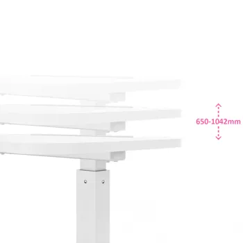 Stolik regulowany Spacetronik Buddy 19 Biały 7kg