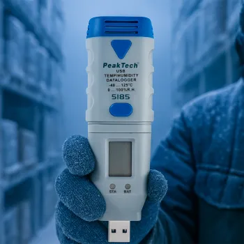 Miernik Wilgotn Temp USB Datalogger PeakTech 5185