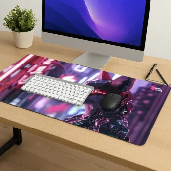 Mata podkładka na biurko szara 100x50cm SPB071