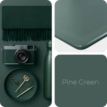 Blat MDF malowany proszkowo160x80x2.5 Pine Green