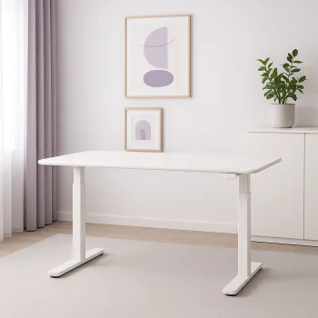 Blat MDF malowany proszkowo 180x80x2.5 Porcelain