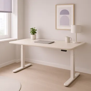 Blat MDF malowany proszkowo160x80x2.5 Latte Royale