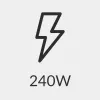 Kabel USB-C PD100/240W Spacetronik 2m granatowy