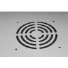 Szafa RACK 19'' 4U 600x450mm SZARA Szklane drzwi