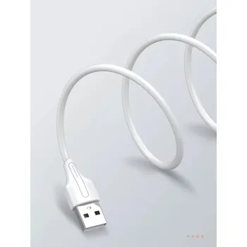 Kabel USB-A - micro-USB LDNIO 1m 2.1A biały LS541M