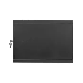 Szafa RACK 19'' 6U 600x350mm CZARNA Szklane drzwi