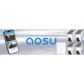 Zestaw 4 kame Aosu SL-C9C-4H