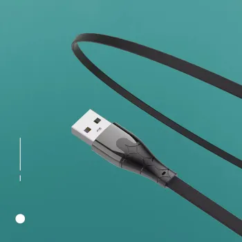 Kabel USB-A/Lightning LDNIO kątowy 90st 2m LS582L