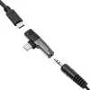 Kabel Adapter USB-C na Jack 3.5mm z USB-C SPU-A28