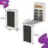Chowane biurko ścienne 2 w 1 Funky Furniture