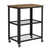 Metalowy stolik nocny Spacetronik Funky Furniture